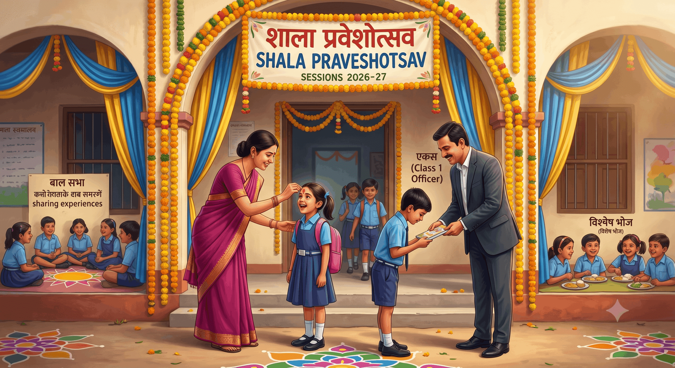 Shala praveshotsav 2026-27