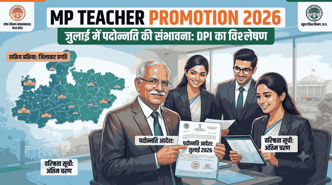 MP shikshak padonnati 2026