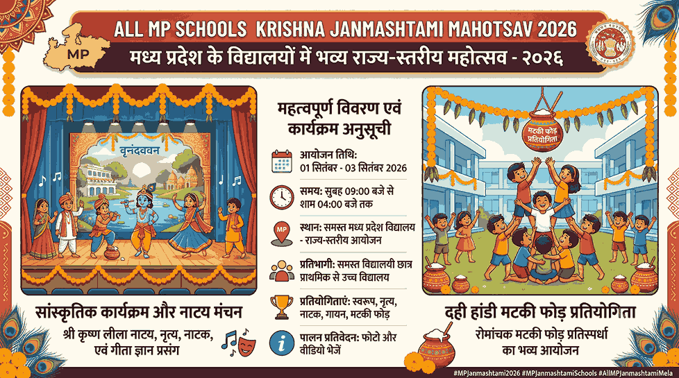 School Shri Krishna Janmashtami Ayojan