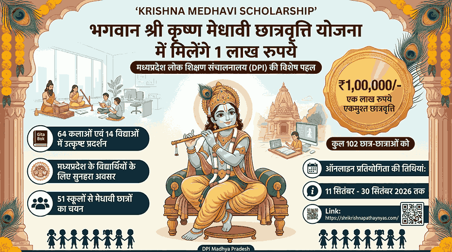 Shri Krishna Medhavi Chhtravratti Yojana